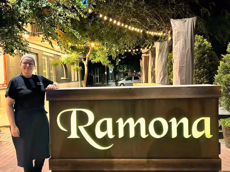 Ramona, chef y copropietaria del restaurante Ramona.