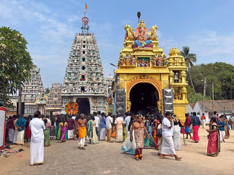 Templo de Trincomalee.
