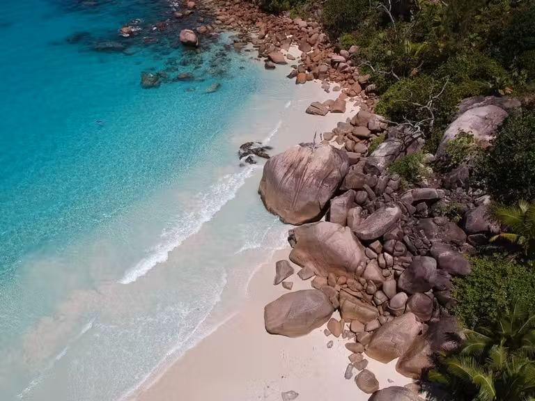 playa anse lazio de mahe en seychelles