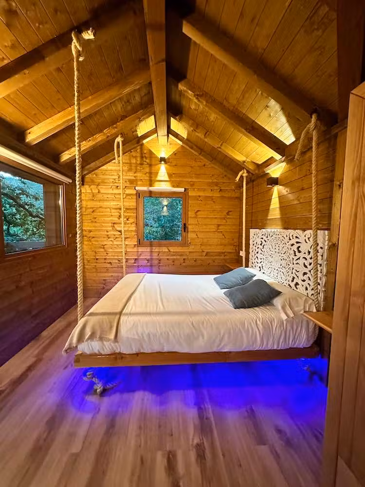 Iratiko Kabiak, las cabañas en los árboles de la Selva de Irati