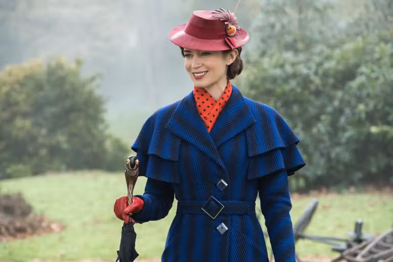 Escena de la película El regreso de Mary Poppins.