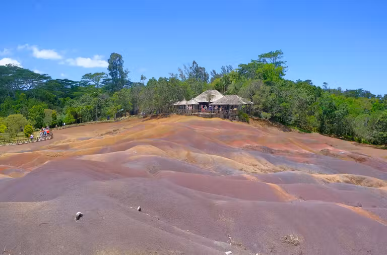 Chamarel, la Tierra de los Siete Colores.