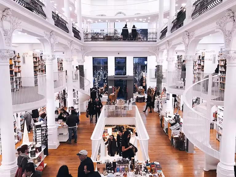 libreria carusel, mejores librerias del mundo, bucarest