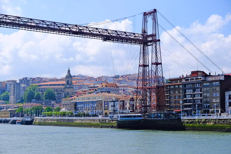 Puente colgante de Portugalete.