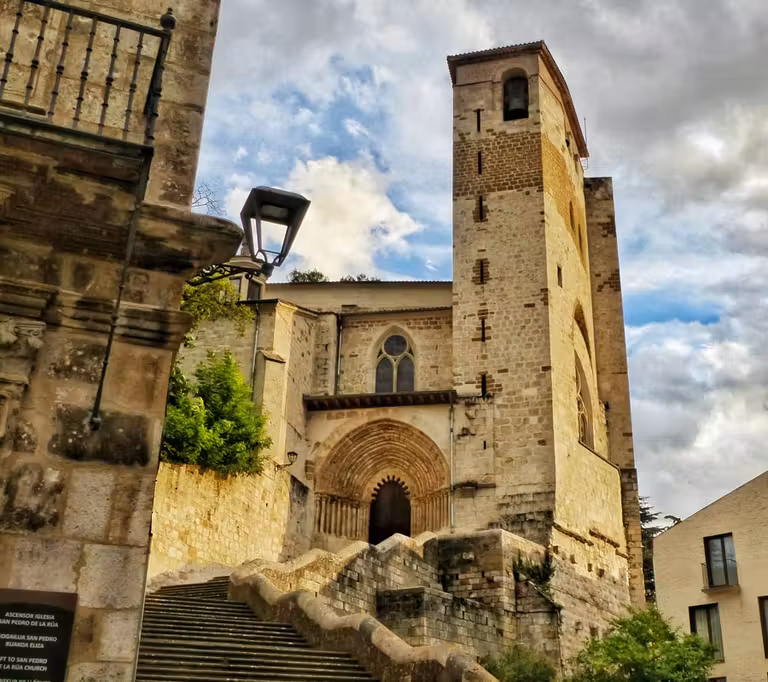 iglesia San Pedro de la Rua en Estella