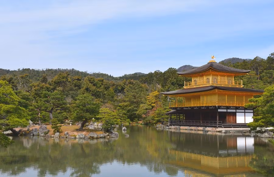 Templo Dorado en Kioto