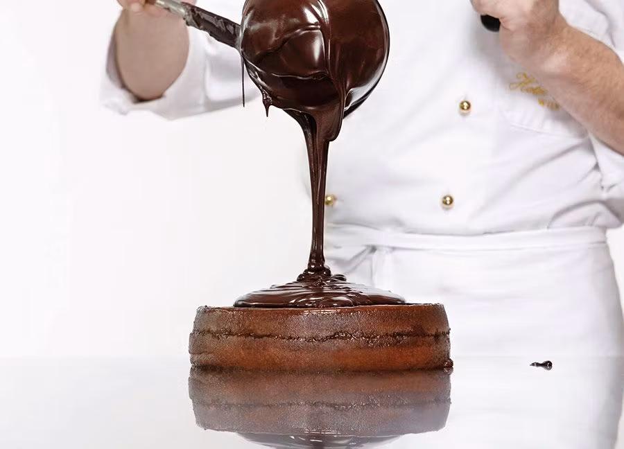 sacher cafe, tarta sacher viena