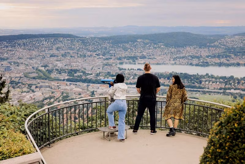 Vistas desde Uetliberg.