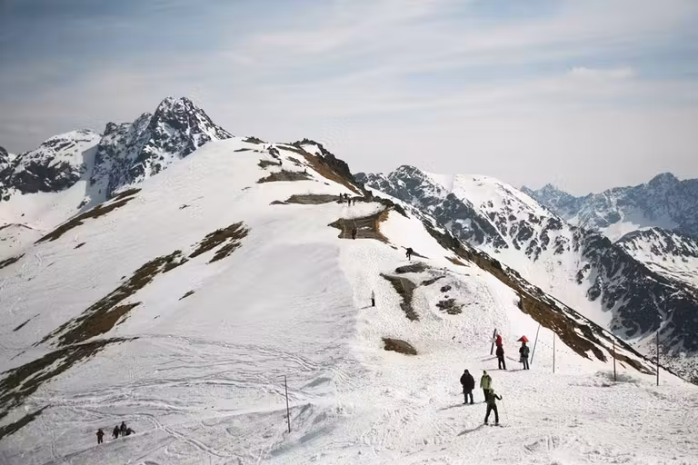 La cima de Kasprowy Wierch