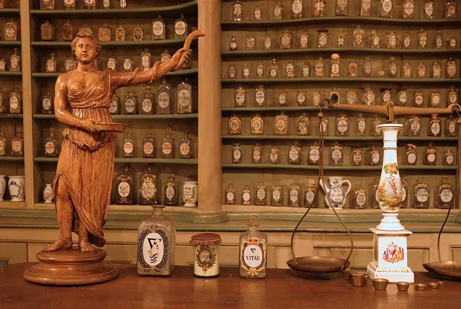 museo farmacia, castillo Heidelberg