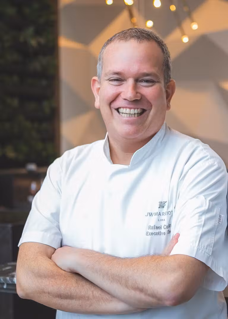 Rafael Casín, chef ejecutivo del hotel JW Marriott Lima.