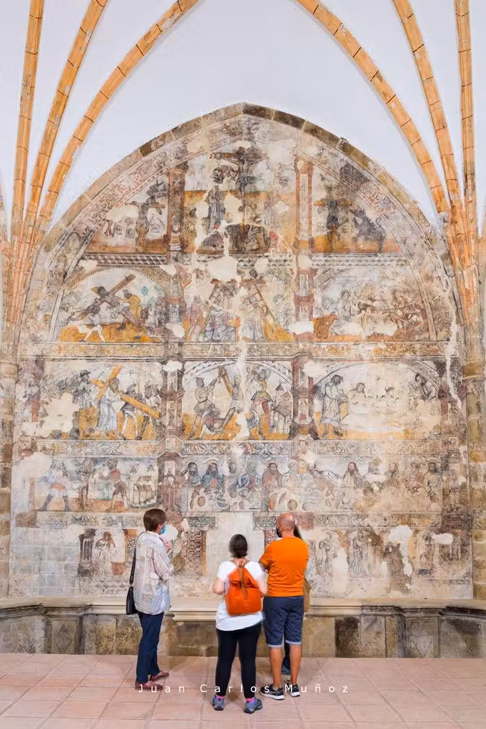 frescos en la iglesia de san andres
