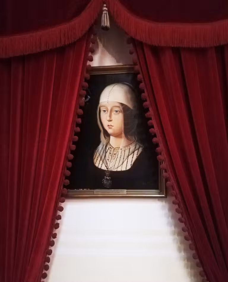 isabel la catolica en el real hospital de madrigal