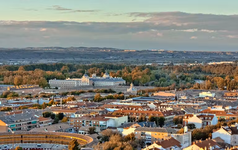 Panorámica de Aranjuez.