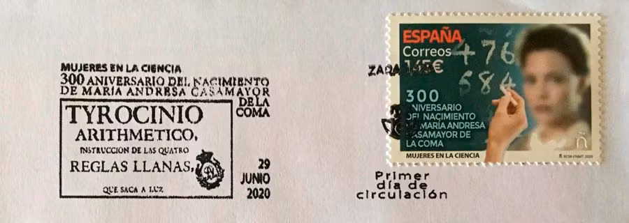 Sello mujeres de la ciencia