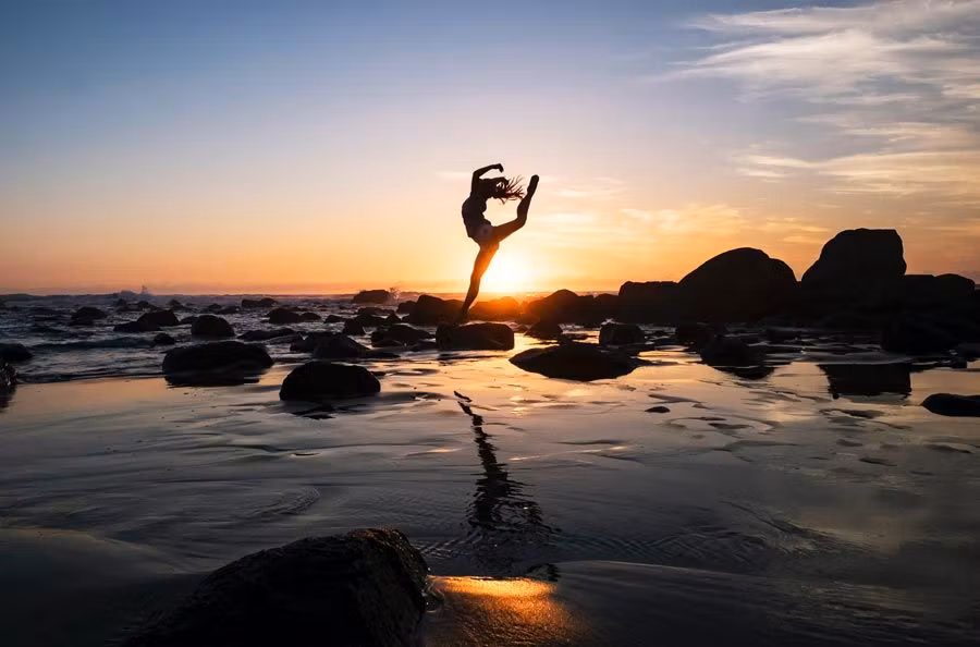 danza al amanecer terapia saludable
