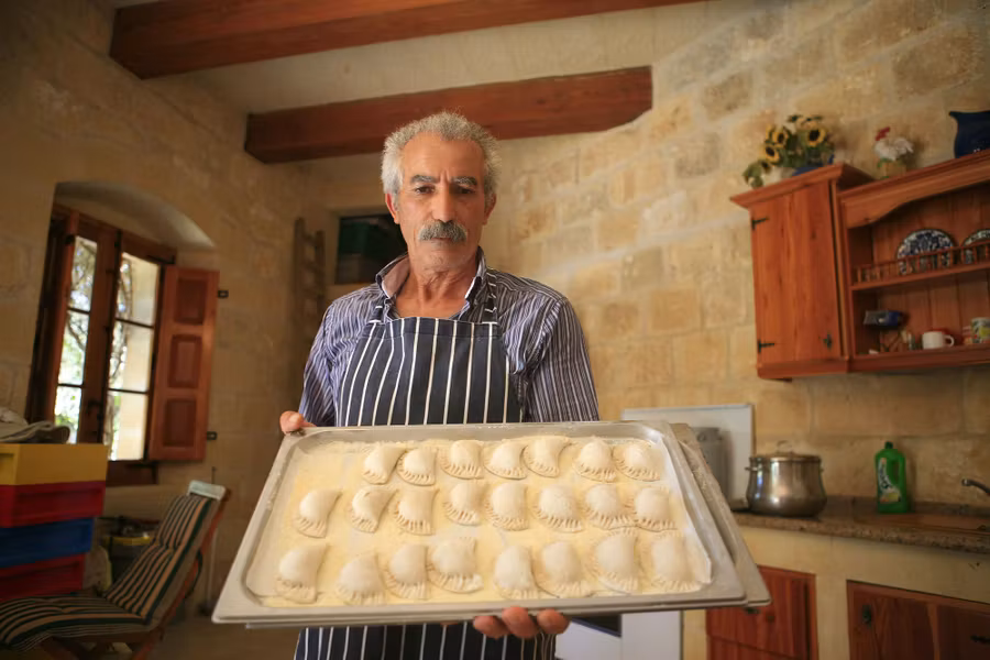 Cocina casera del restaurante Ta’ Rikardu.