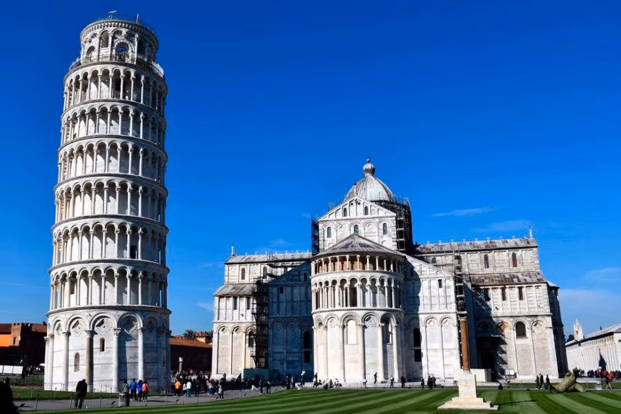 Plaza de Duomo en Pisa