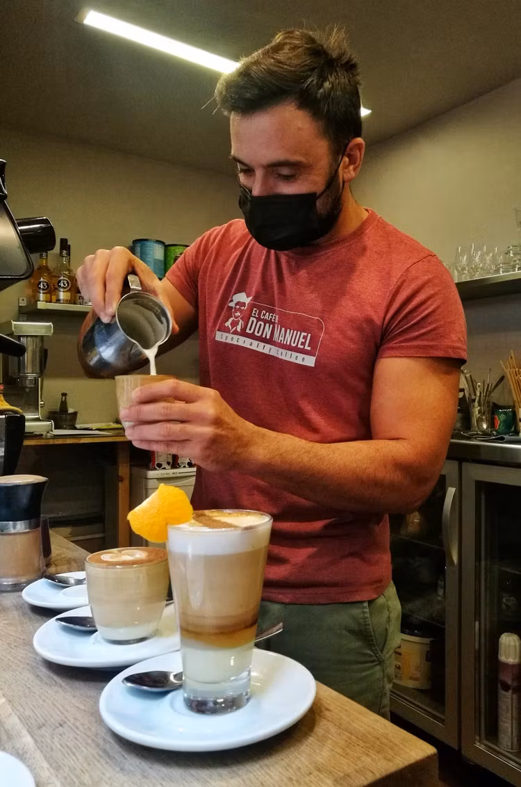 barraquito cafe multicolor la palma