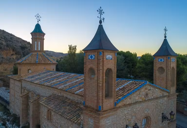 ermita de la Virgen de la Fuente en Muel