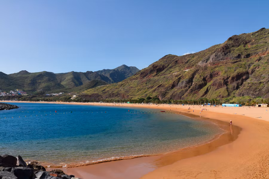 Playa de Las Teresitas, en Santa Cruz de Tenerife.