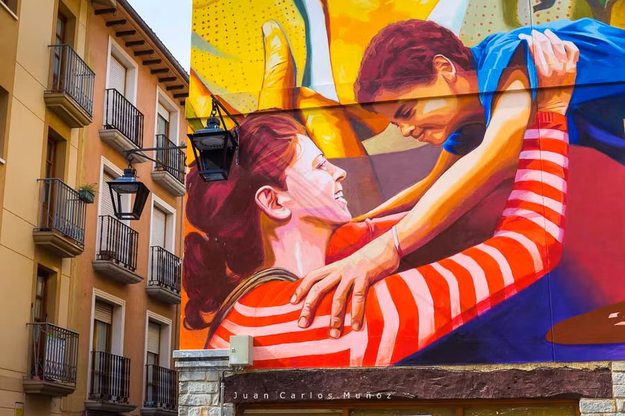 ruta murales de vitoria