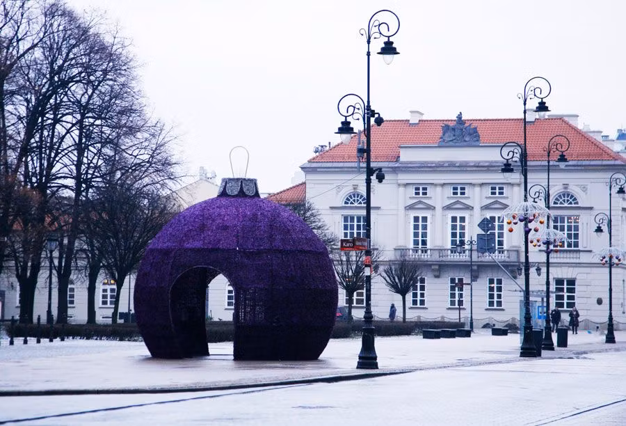 decoracion navidena, navidad varsovia, mercadilos de varsovia