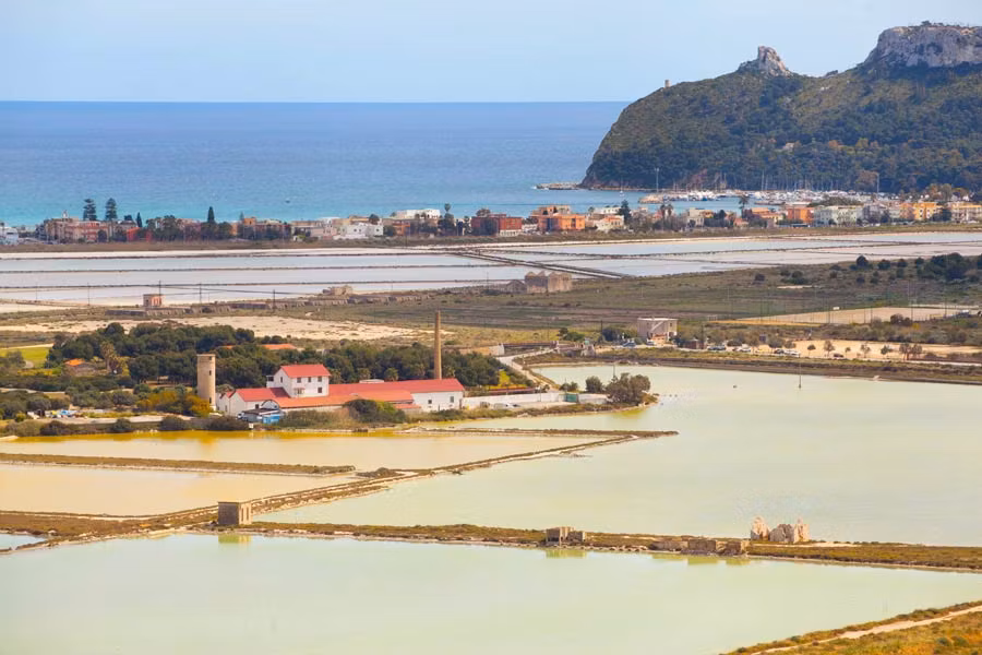 salinas de cagliari en cerdena
