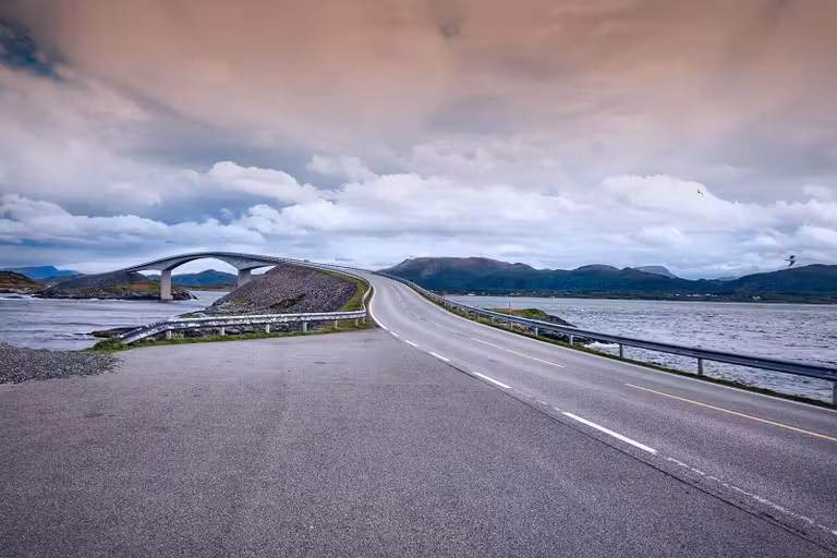 La Carretera del Atlántico, la ruta panorámica más espectacular de Noruega.
