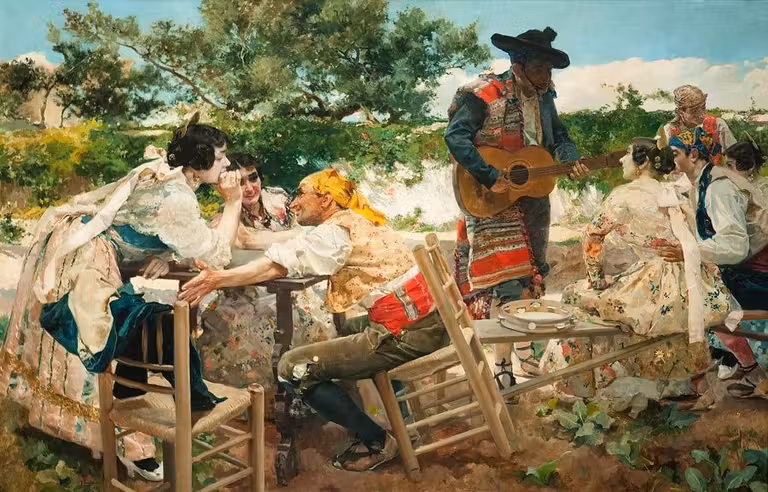 Fiesta Valenciana de Joaquin Sorolla en feria de arte tefaf