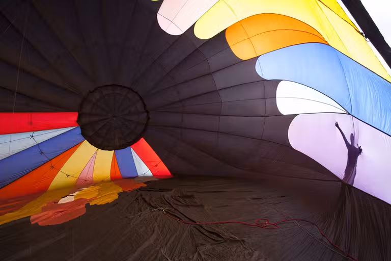 En Page se celebra cada año la Hot Air Balloon Regatta