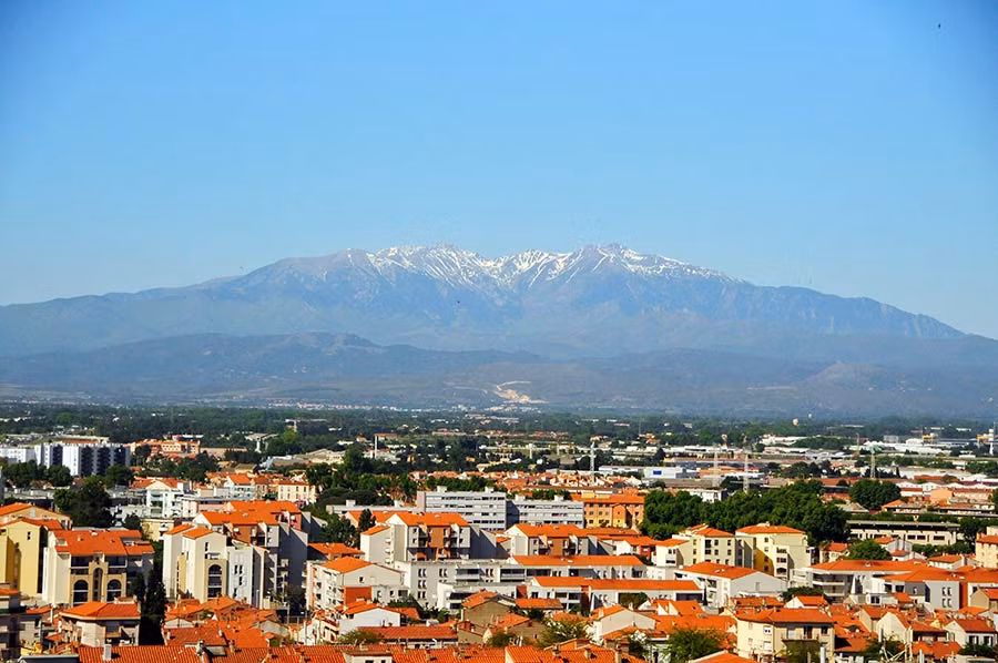 palacio reyes mallorca, vistas canigo, viaje perpinan