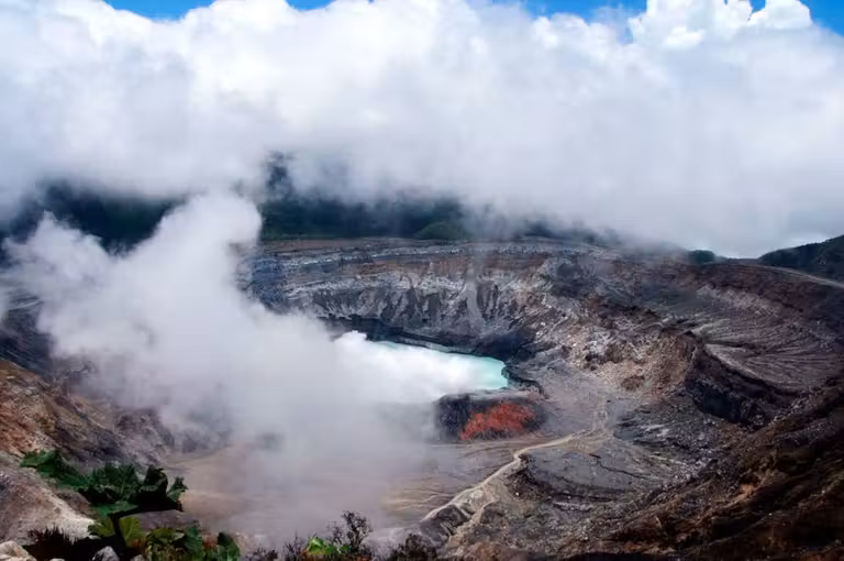 volcan Poas en Costa Rica