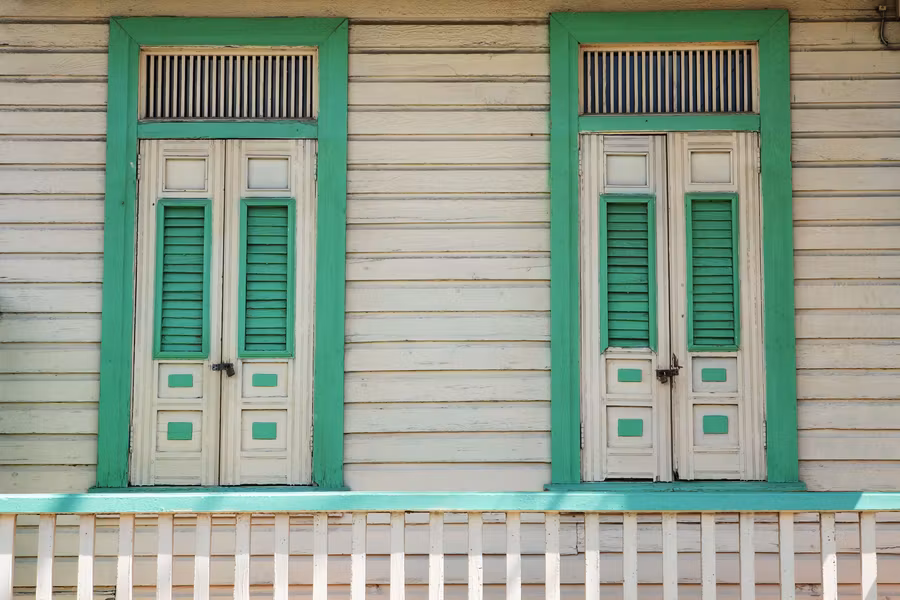 ventanas verdes en Puerto Plata