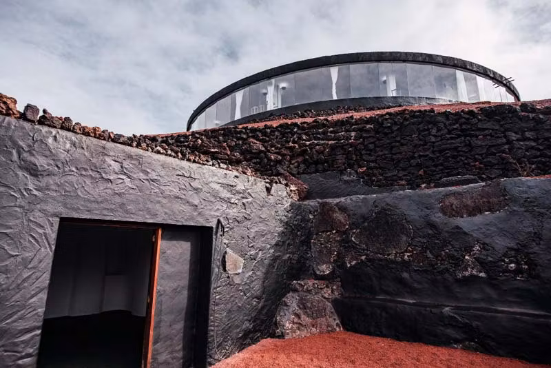 Restaurante El Diablo, en el Parque Nacional de Timanfaya.