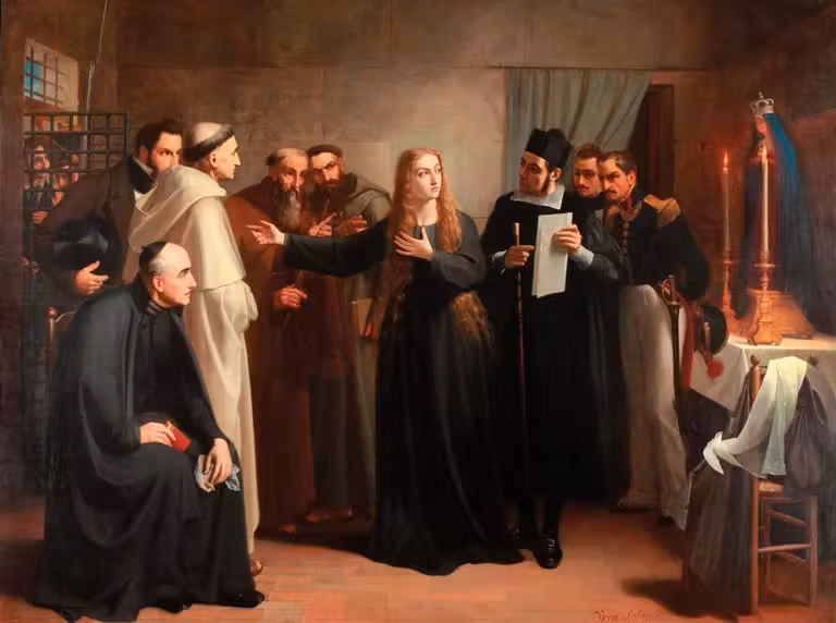 cuadro de mariana pineda