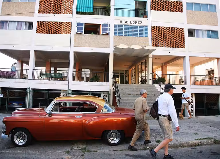 Barrio de El Vedado, en La Habana