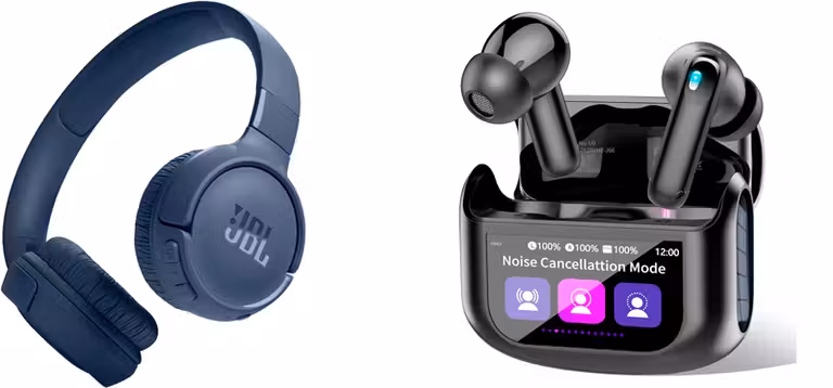 Auriculares disponibles en Amazon.