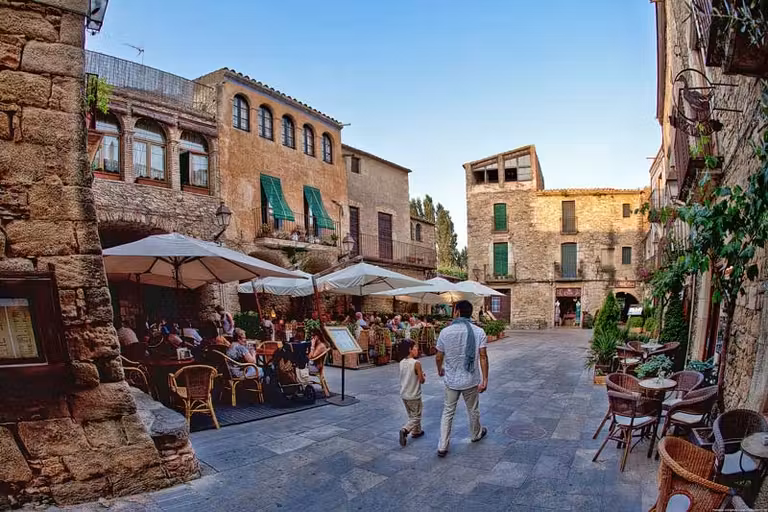 casco histórico de Peratallada.