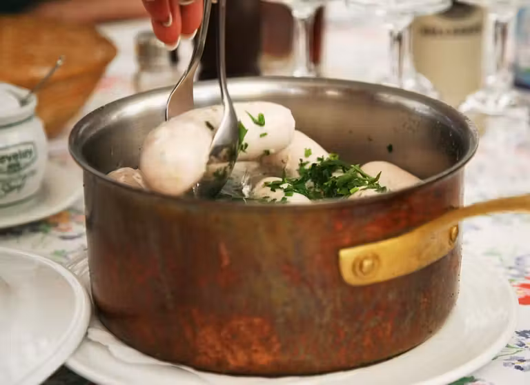 salchichas Weisswurst munich