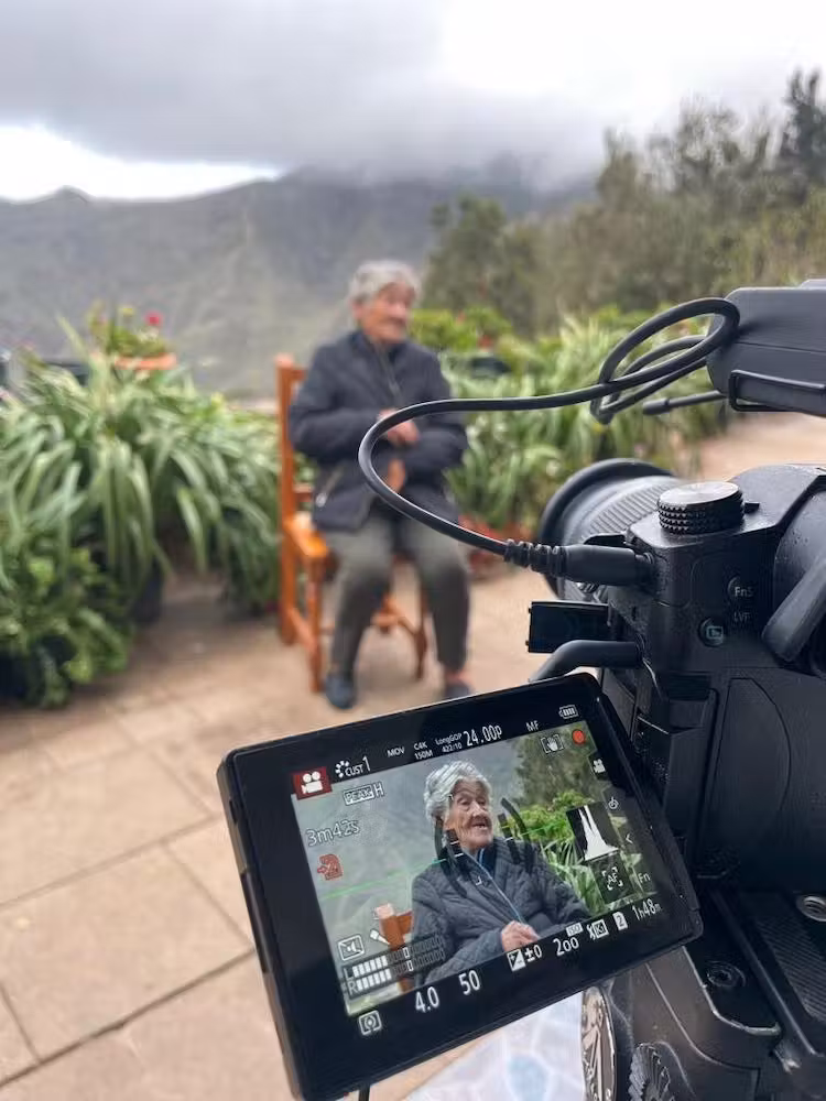 Victoriana Martín, vecina de El Batán, una de las antiguas gangocheras entrevistadas para “Caminos con nombre de mujer”.