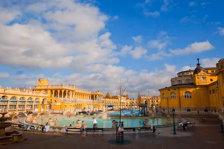 Balneario Széchenyi.