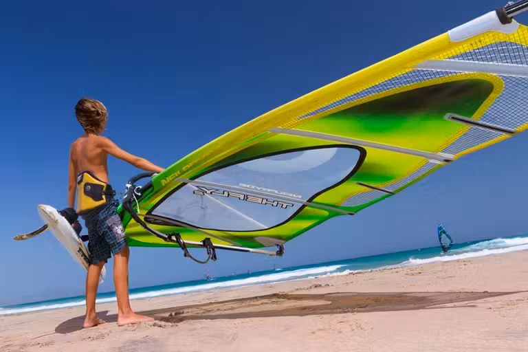 Playa Barcas, en el Parque Natural de Jandía (Fuerteventura).