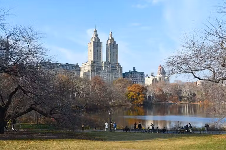 Central Park en invierno.
