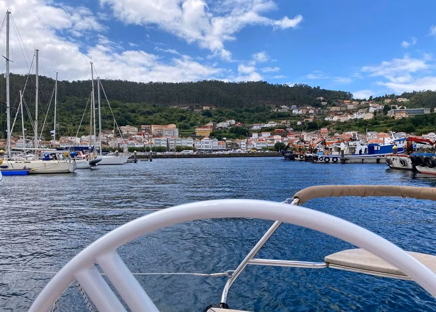 camino de santiago por la ria de muros noia