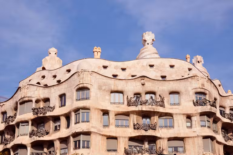 Fachada de La Pedrera-Casa Milà.