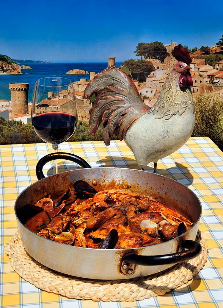 can Carlus, Costa Brava, Tossa de mar, mar y montana