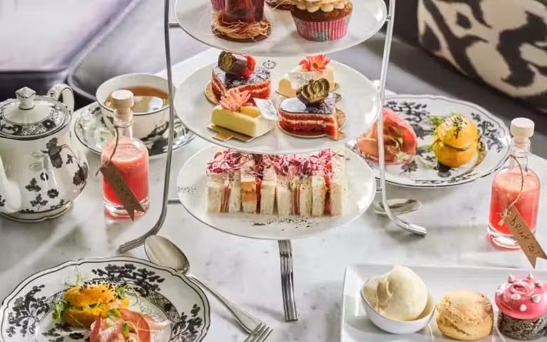 Mesa preparada en el hotel boutique Franklin.