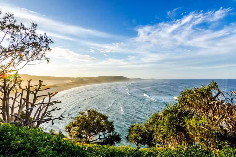 Seventy Five Mile Beach desde Indian Head.