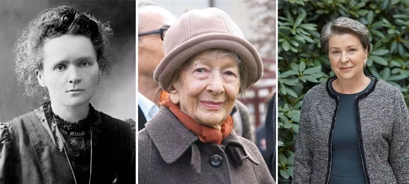 Maria Sklodowoska, Wislawa Szymborska e Irena Elis